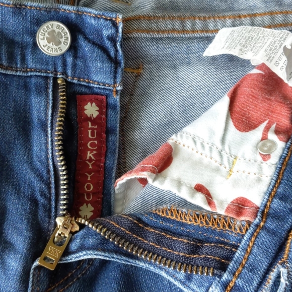 LUCKY BRAND SOFIA BOOT ANKLE  JEANS SIZE 6/28 - Picture 10 of 10